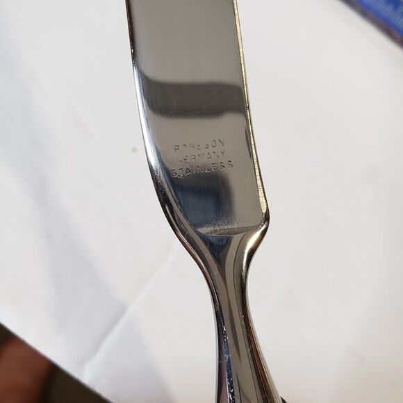 Vintage MCM Robeson Continental Butter Knife Set 4 Pieces Made in Germany - Picture 5 of 7